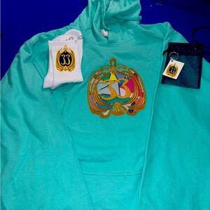 Stained glass style 33 hoodie set